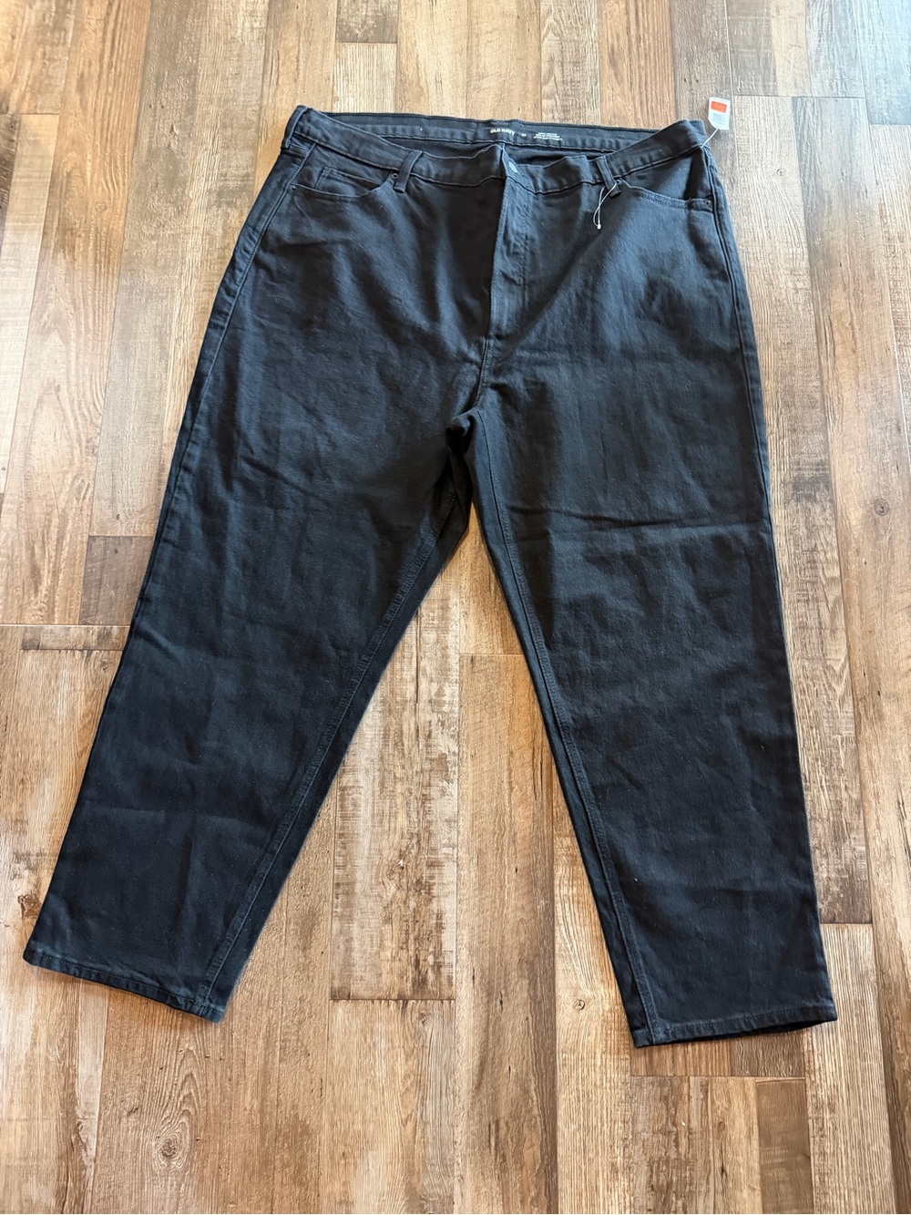 NWOT Women’s Plus Black ski hi Straight Fit Jeans Sz 24 - have stretch